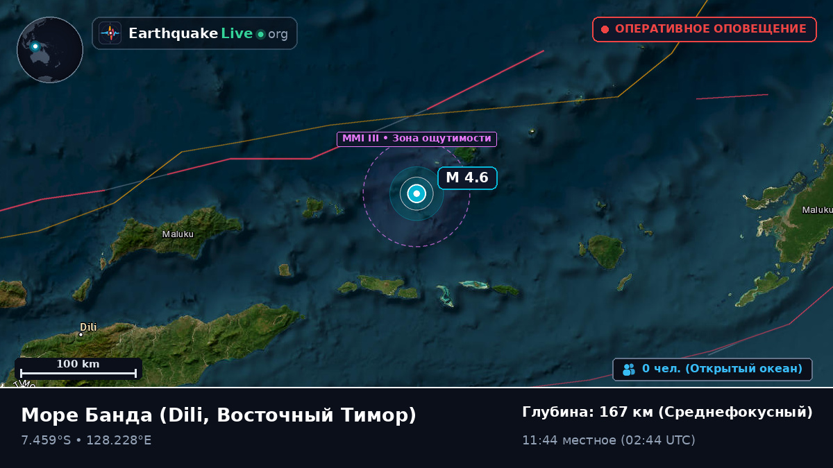 Море Банда (Восточный Тимор)
