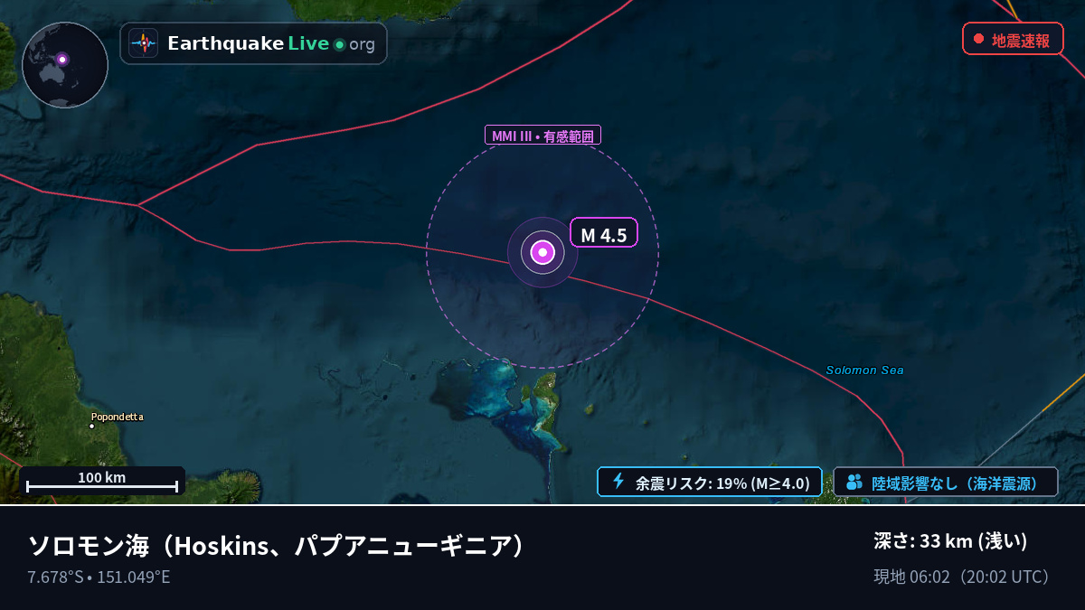 ソロモン海 (パプアニューギニア)