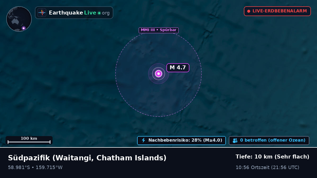 Südpazifik (Chatham Islands)
