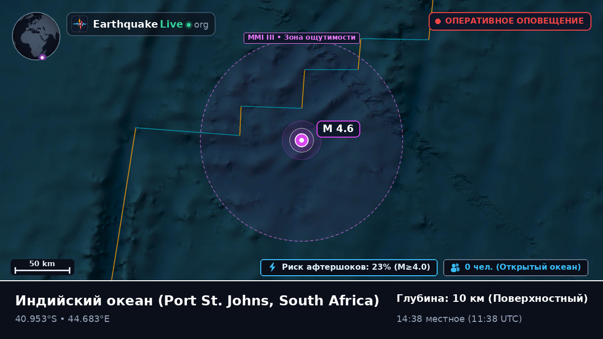 Индийский океан (South Africa)