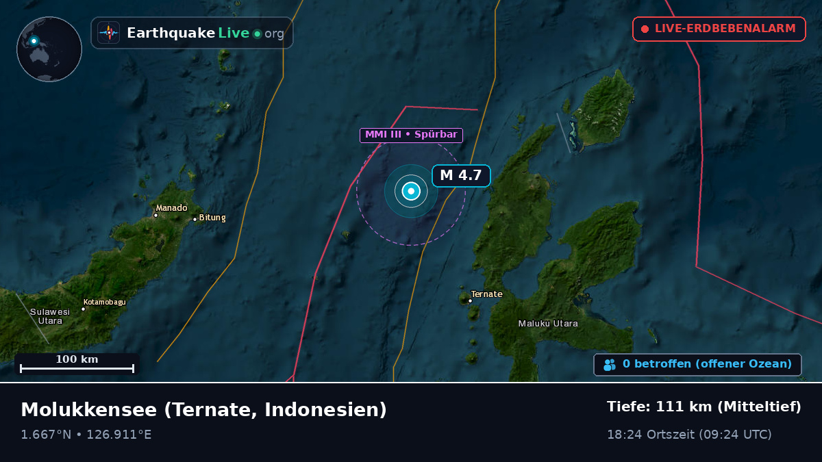 Molukkensee (Indonesien)