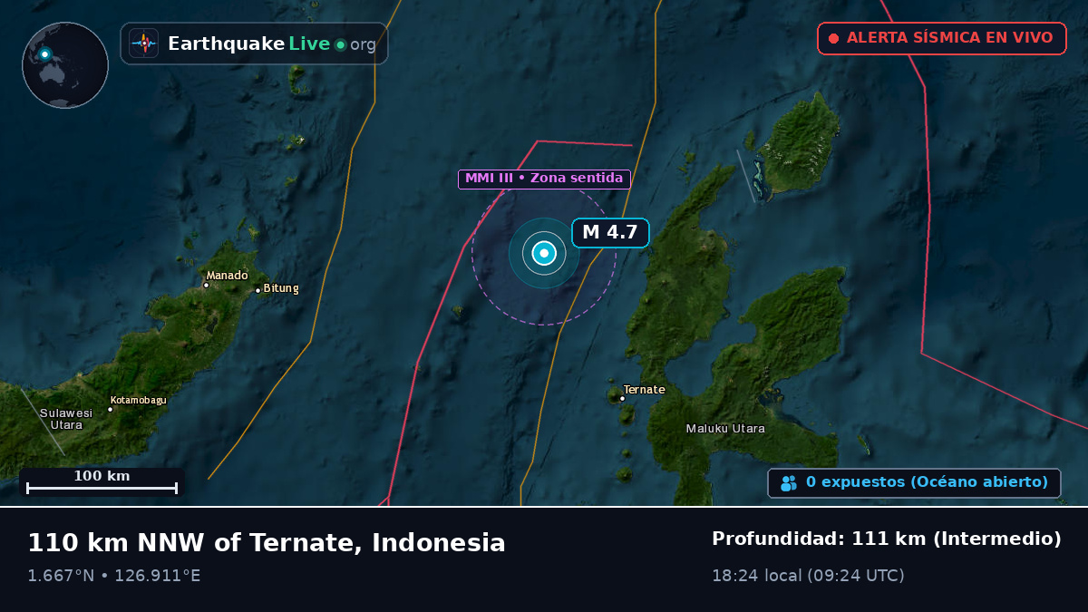 Mar de Molucas (Indonesia)