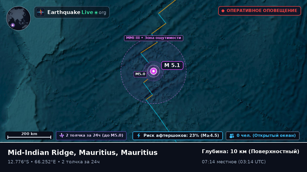 Индийский океан (Mauritius)