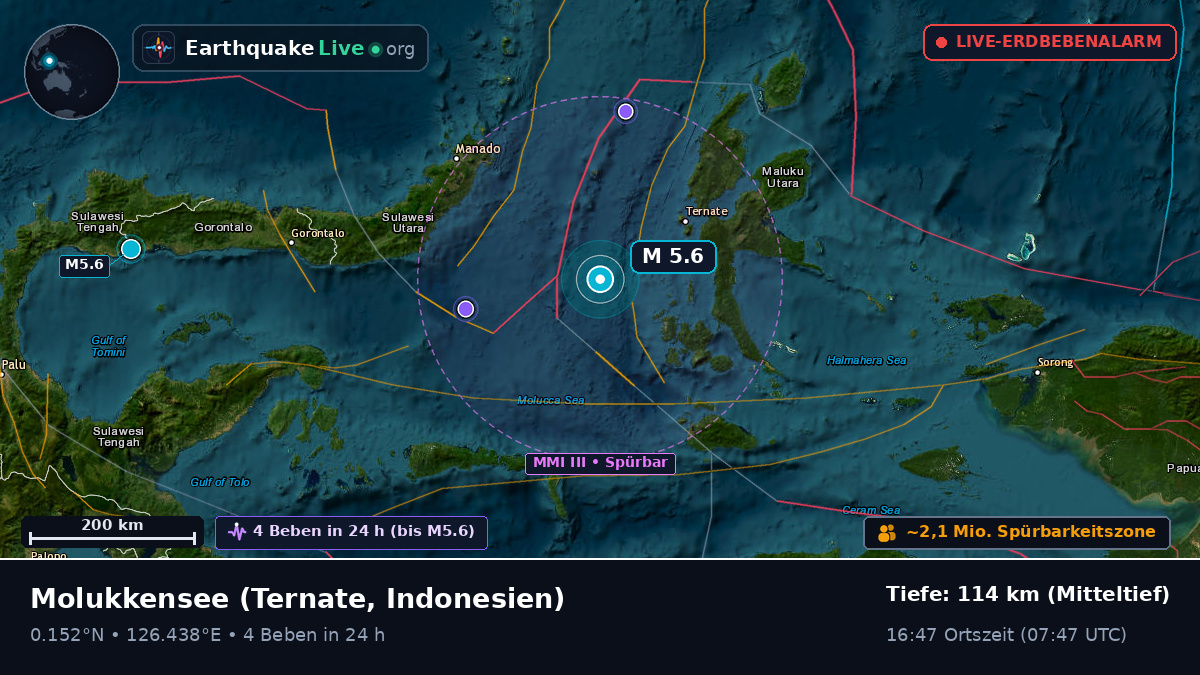 Molukkensee (Indonesien)