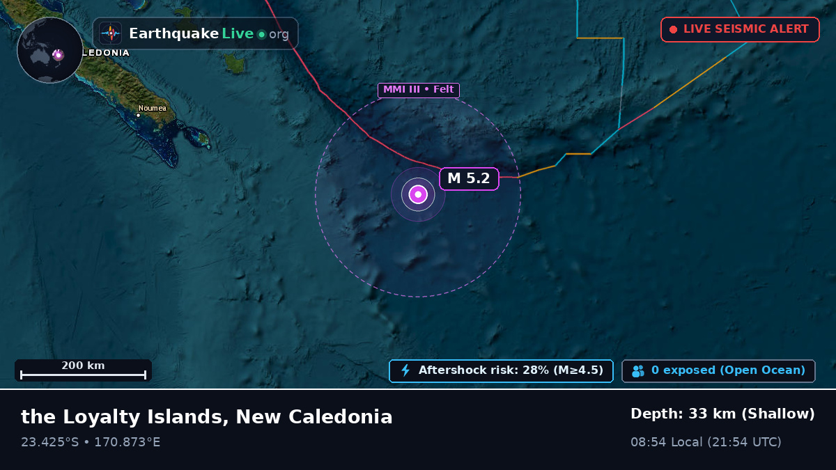 South Pacific Ocean (New Caledonia)