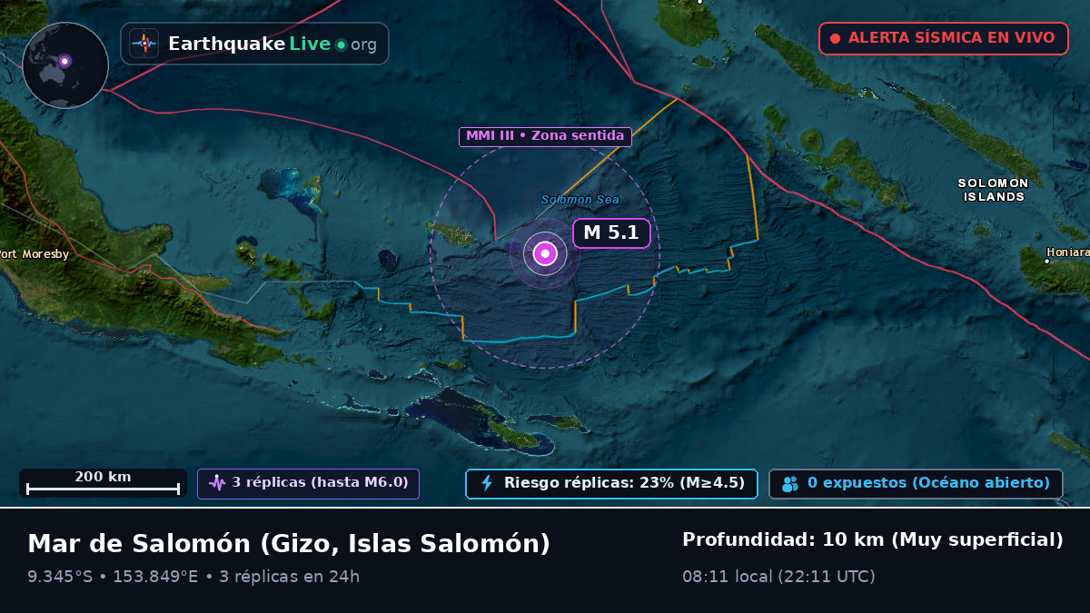 Mar de Salomón (Islas Salomón)