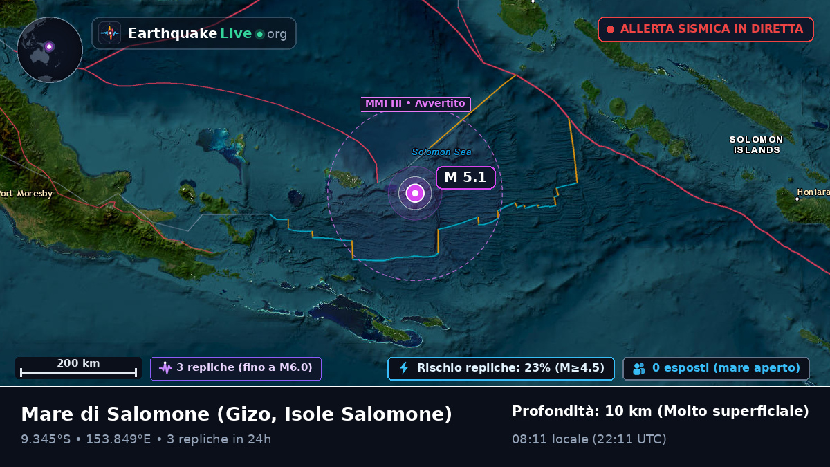 Mare di Salomone (Isole Salomone)