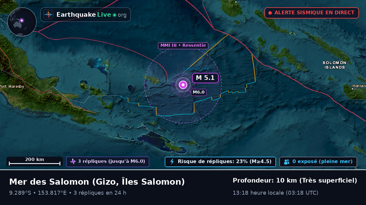 Mer des Salomon (Îles Salomon)