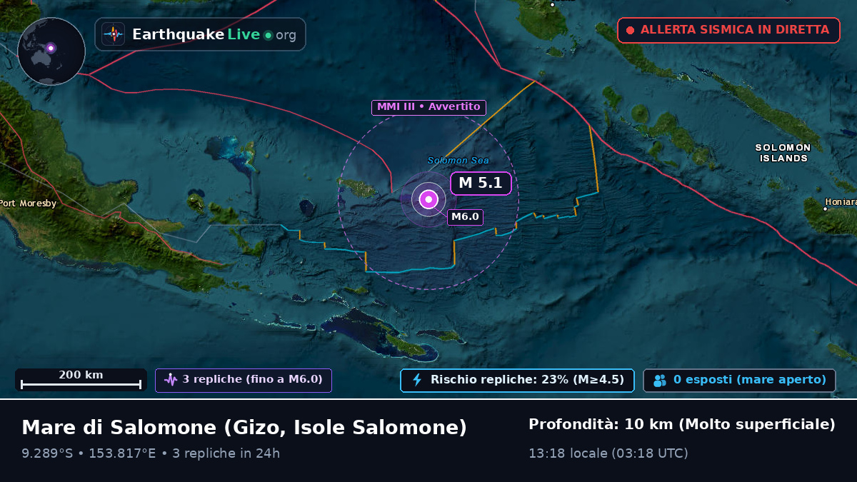 Mare di Salomone (Isole Salomone)
