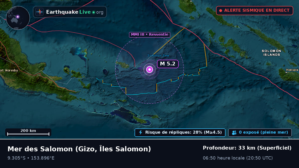 Mer des Salomon (Îles Salomon)