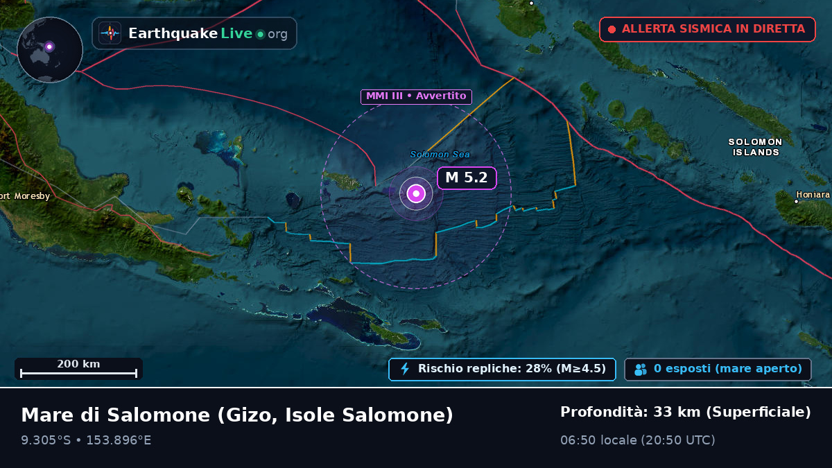 Mare di Salomone (Isole Salomone)