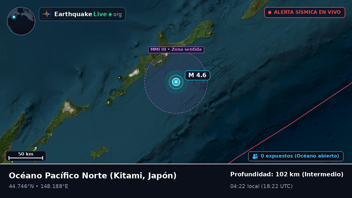 Océano Pacífico Norte (Japón)