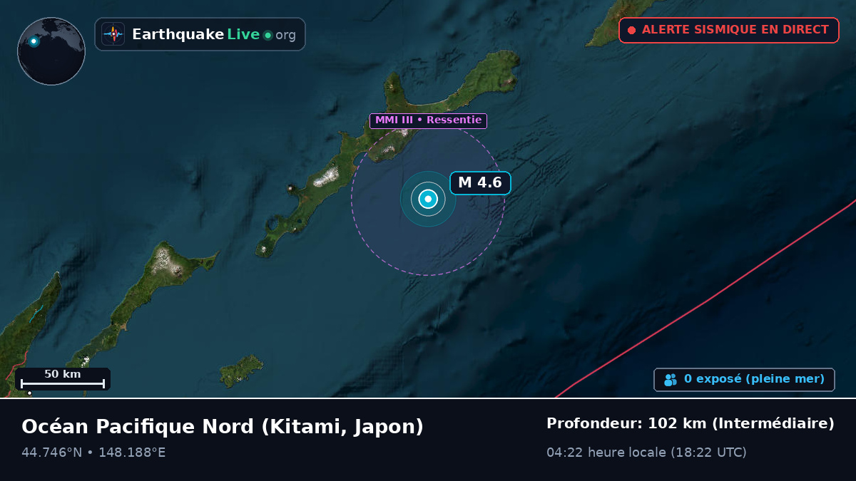 Océan Pacifique Nord (Japon)
