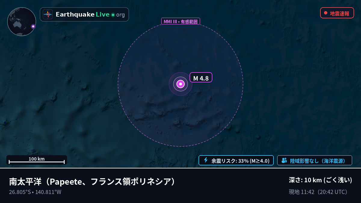 南太平洋 (フランス領ポリネシア)