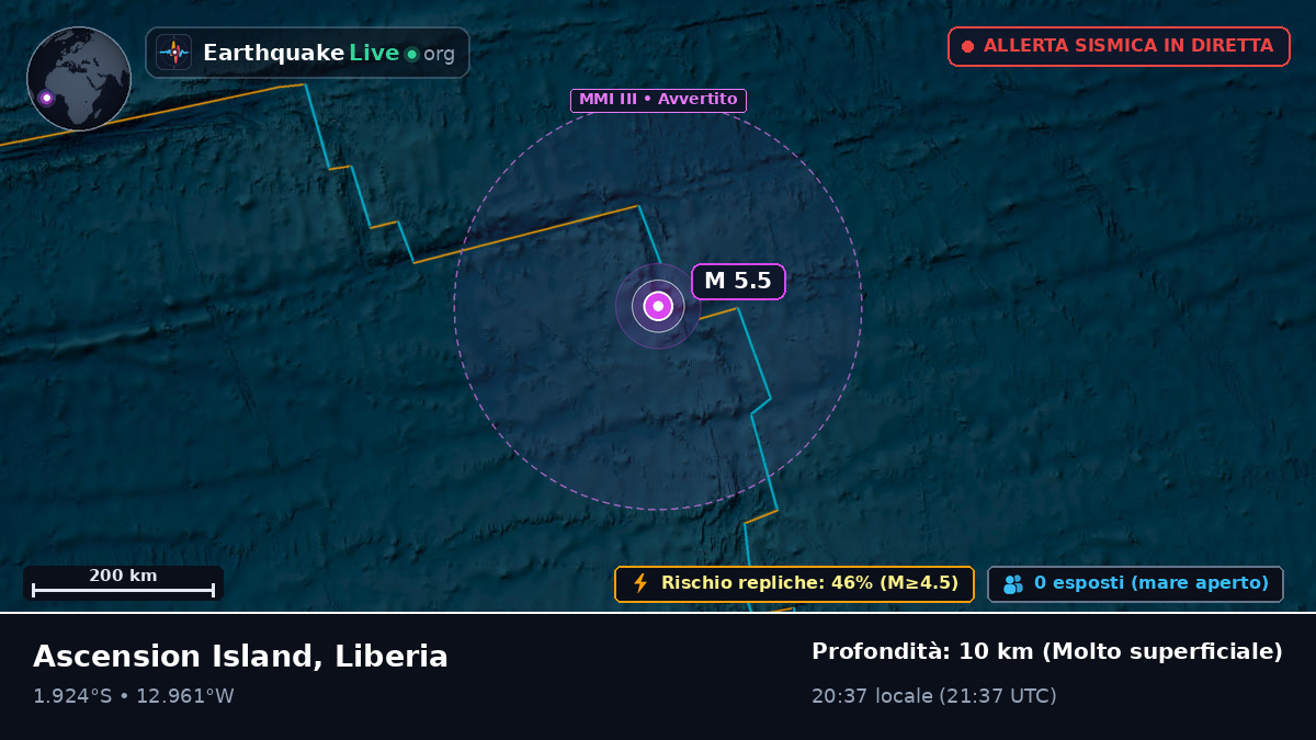 Oceano Atlantico meridionale (Liberia)