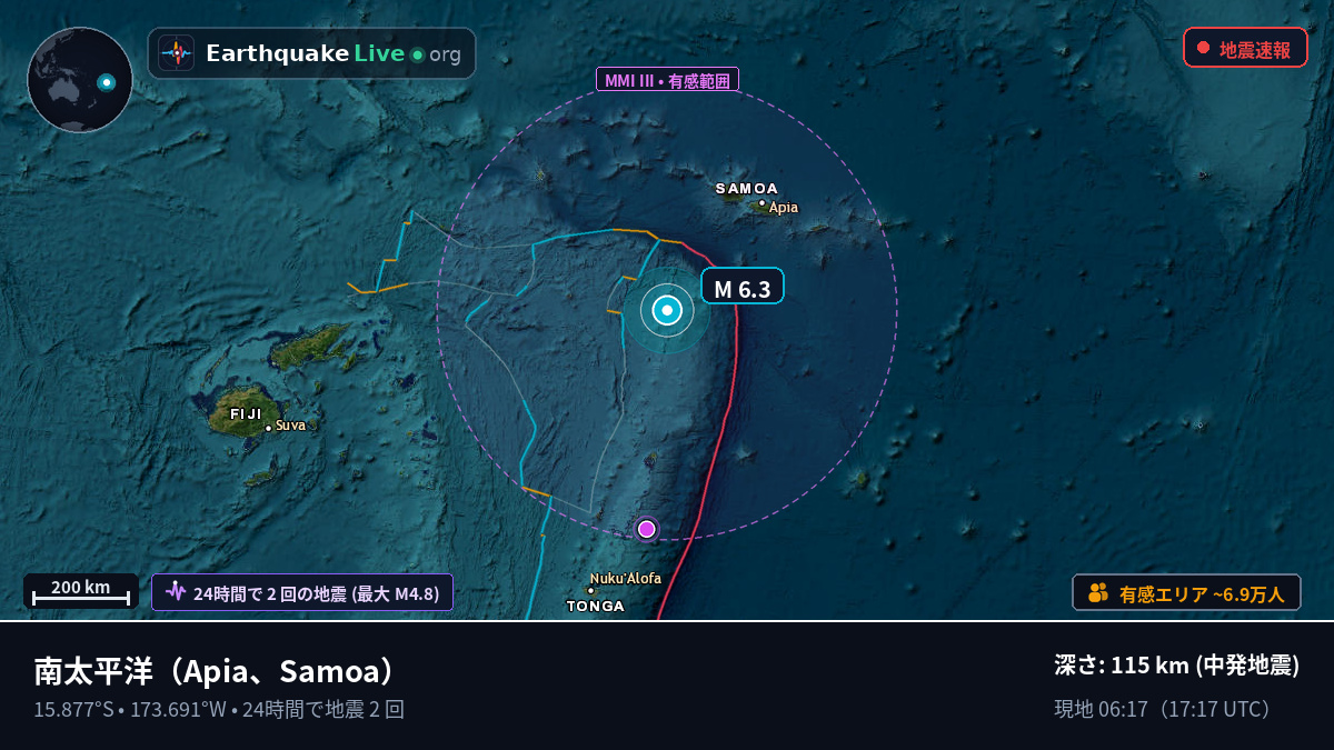 南太平洋 (Samoa)