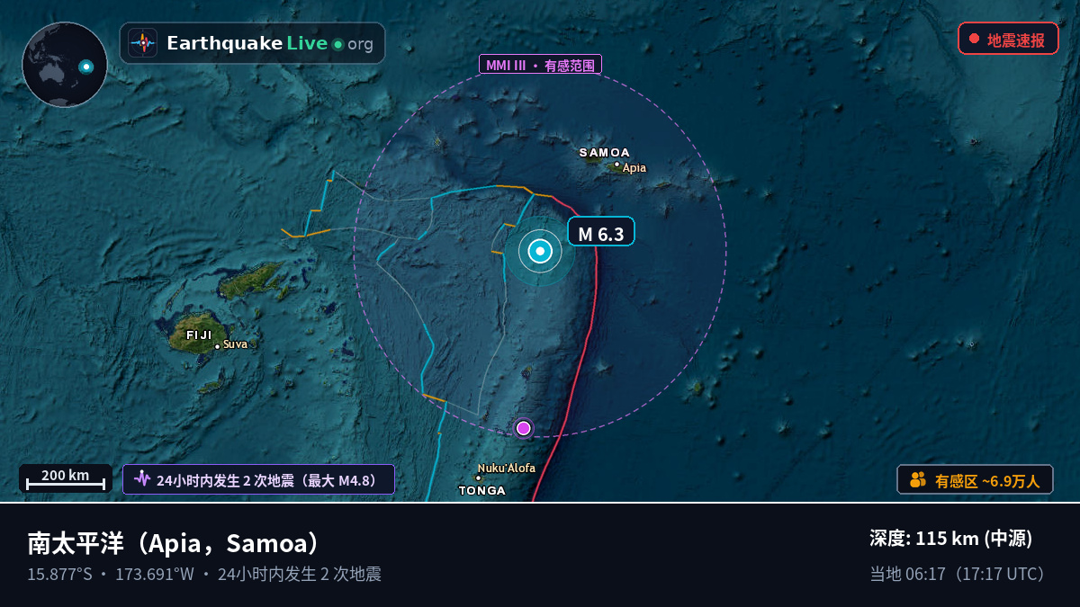 南太平洋 (Samoa)