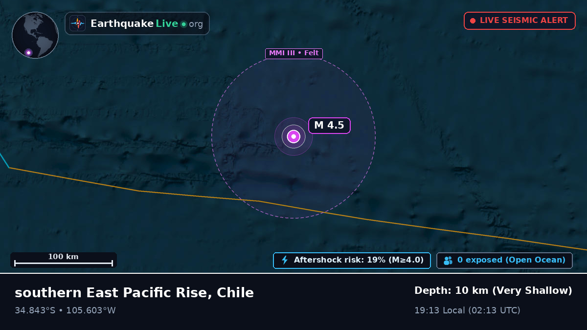 South Pacific Ocean (Chile)