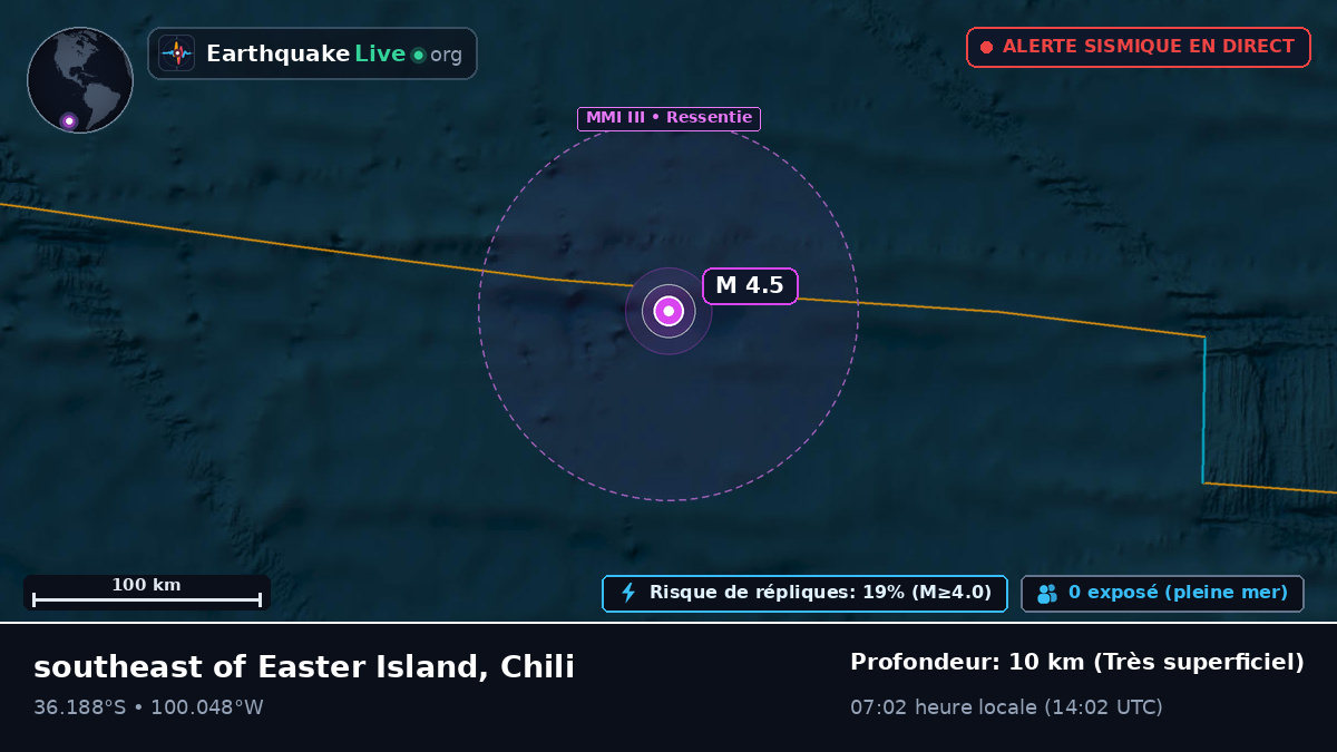 Océan Pacifique Sud (Chili)