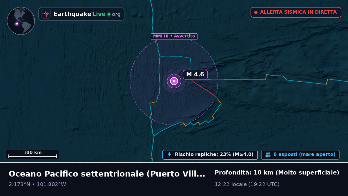 Oceano Pacifico settentrionale (Ecuador)