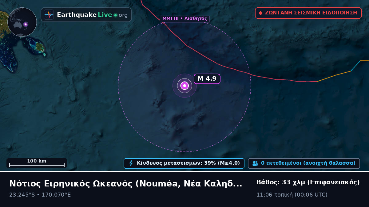 Νότιος Ειρηνικός Ωκεανός (Νέα Καληδονία)
