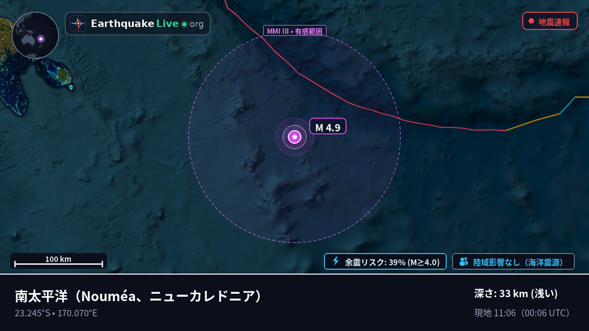 南太平洋 (ニューカレドニア)