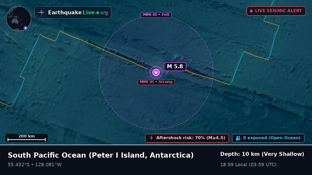 South Pacific Ocean (Antarctica)