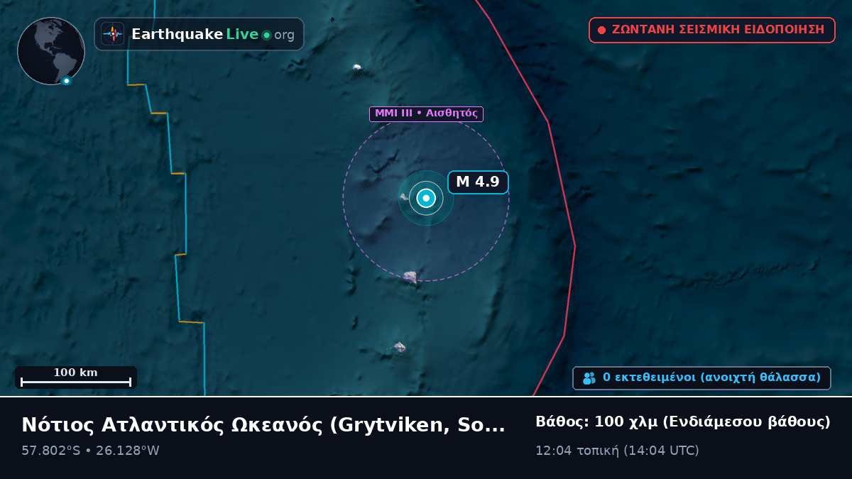 Νότιος Ατλαντικός Ωκεανός (South Georgia and the Islands)