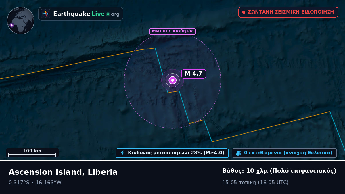 Νότιος Ατλαντικός Ωκεανός (Liberia)