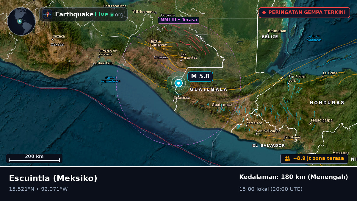 Chiapas, Meksiko