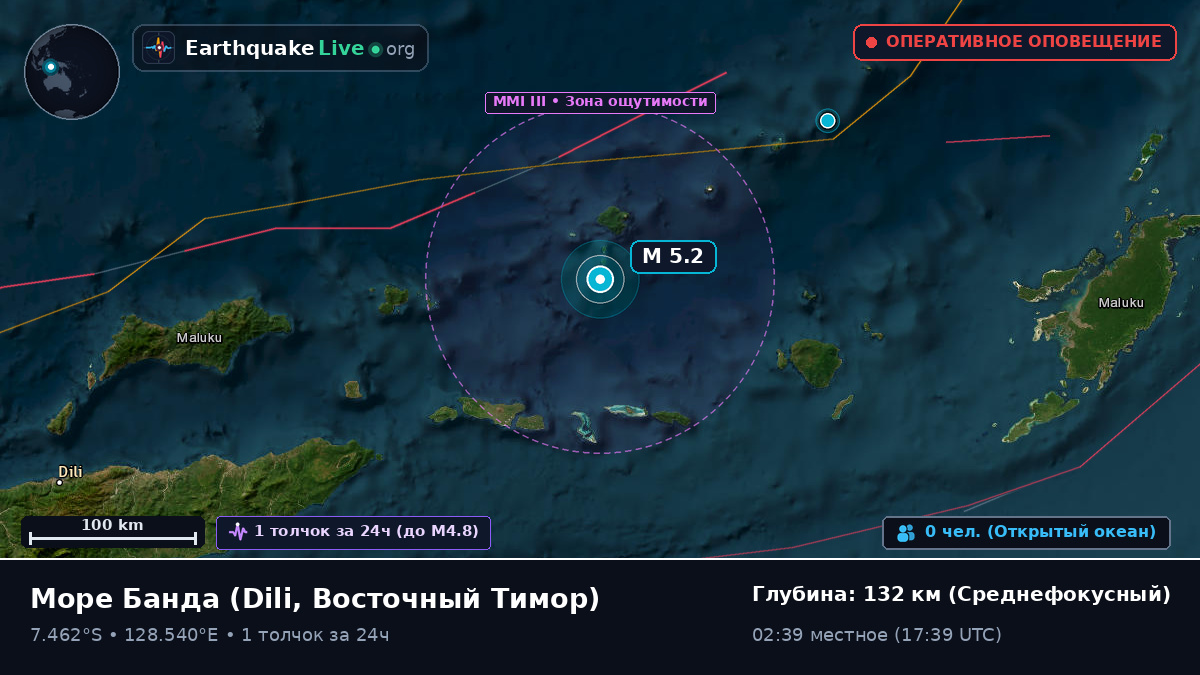 Море Банда (Восточный Тимор)