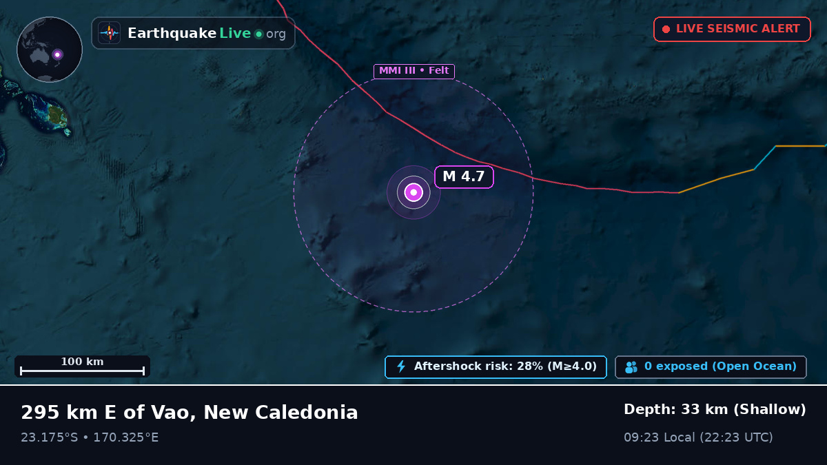 South Pacific Ocean (New Caledonia)