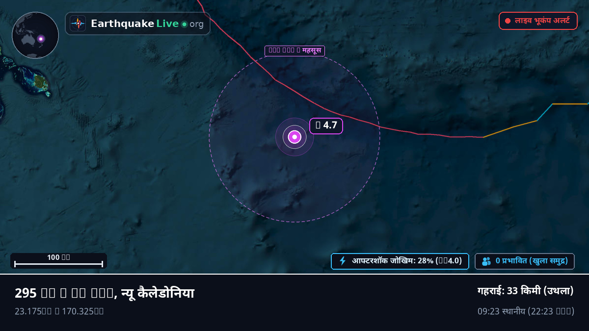 दक्षिणी प्रशांत महासागर (न्यू कैलेडोनिया)