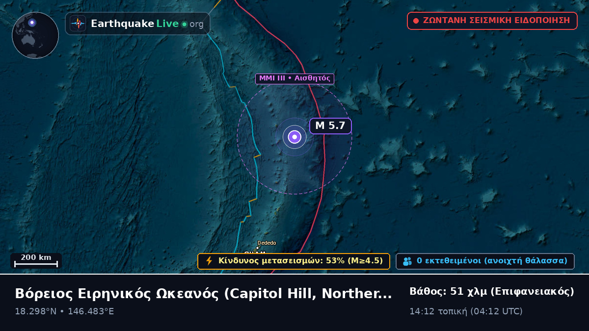 Βόρειος Ειρηνικός Ωκεανός (Northern Mariana Islands)