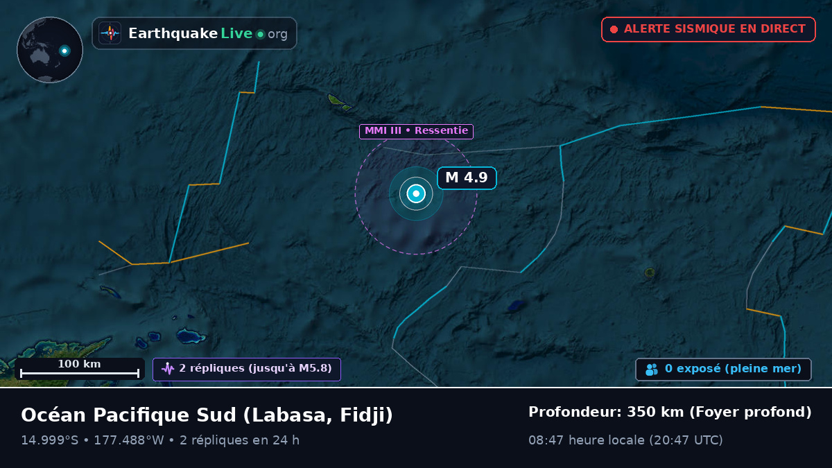 Océan Pacifique Sud (Fidji)