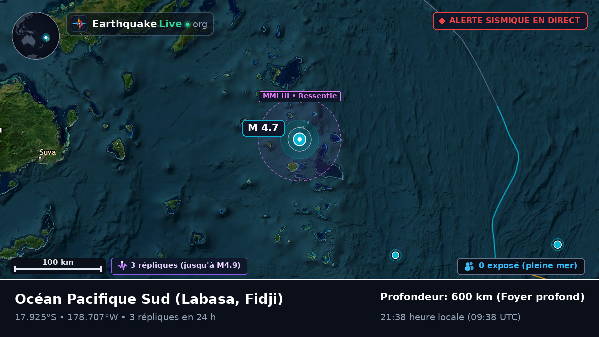 Océan Pacifique Sud (Fidji)