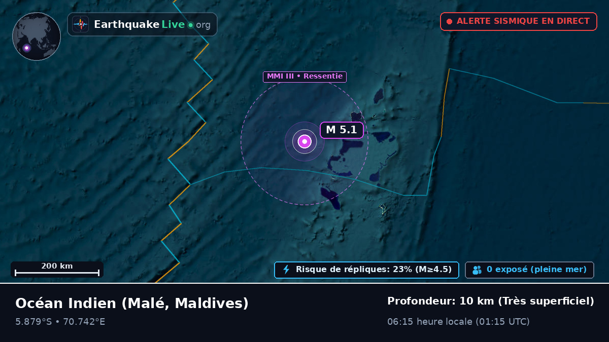 Océan Indien (Maldives)