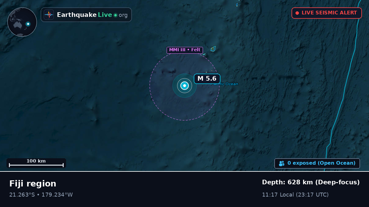 South Pacific Ocean (Tonga)