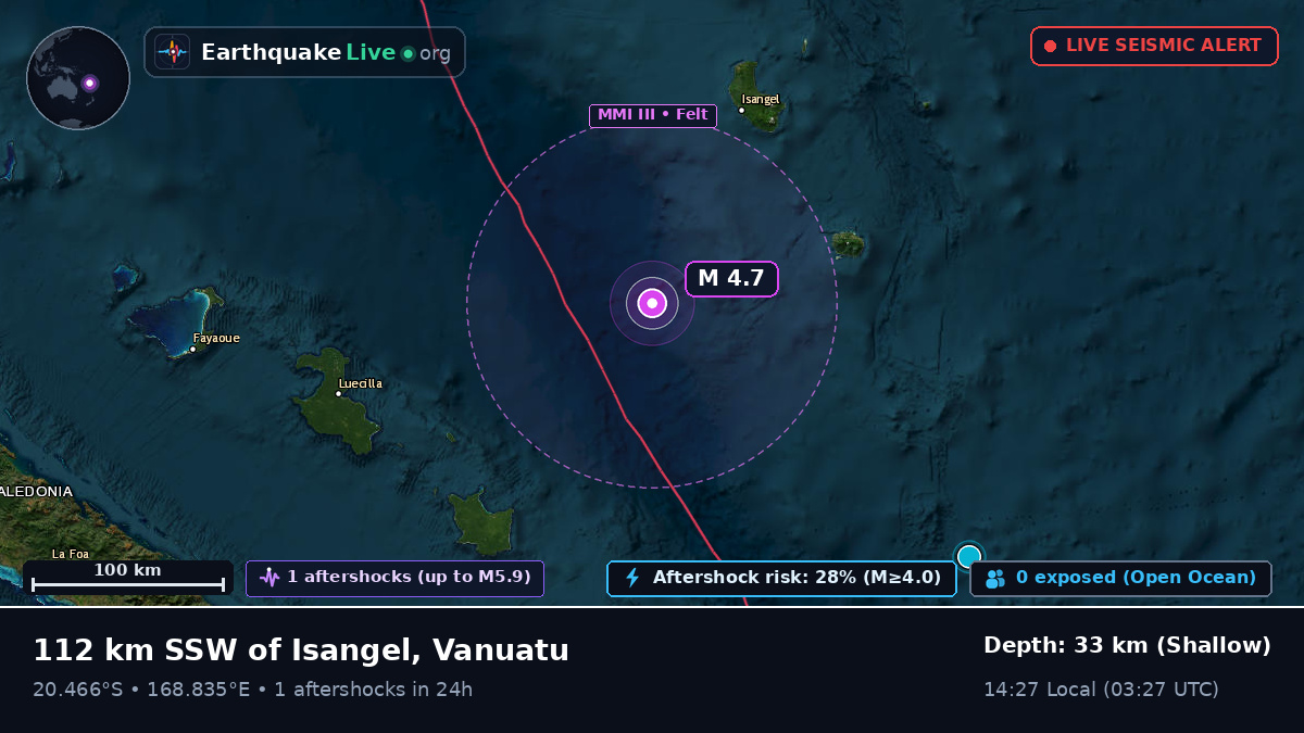 South Pacific Ocean (Vanuatu)
