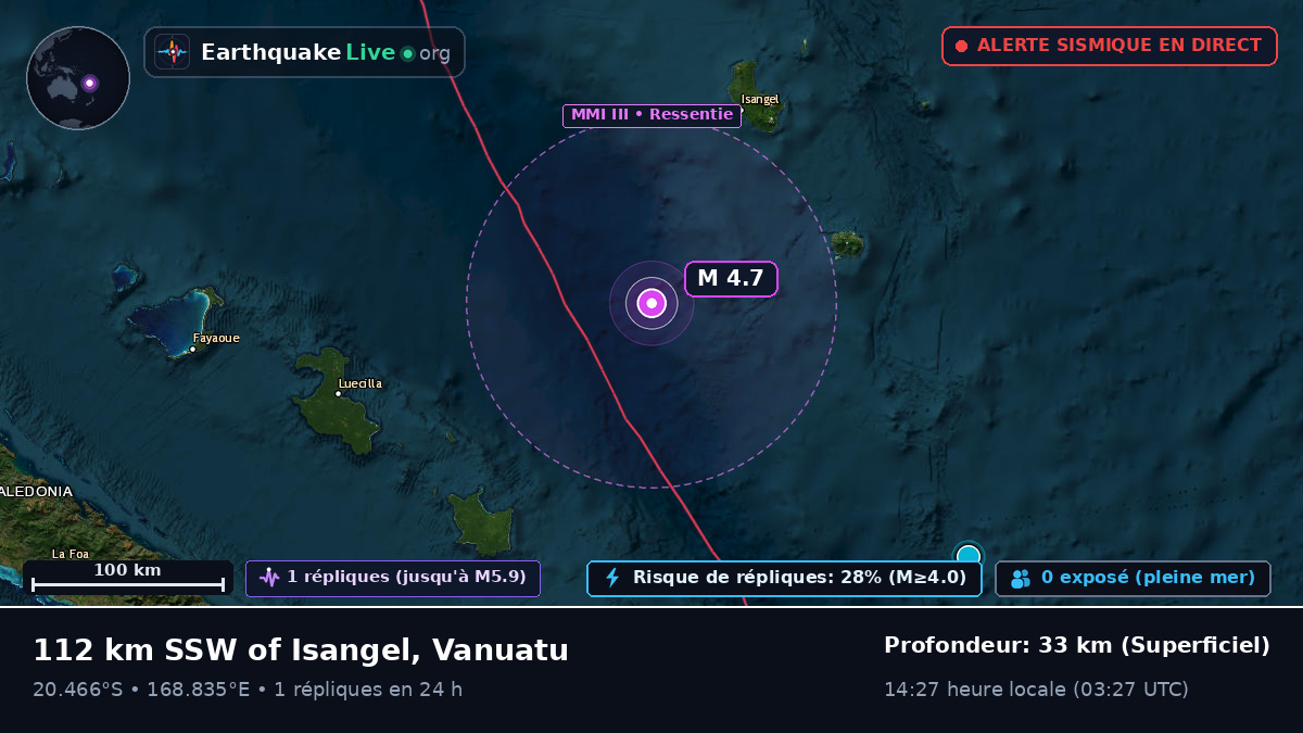 Océan Pacifique Sud (Vanuatu)