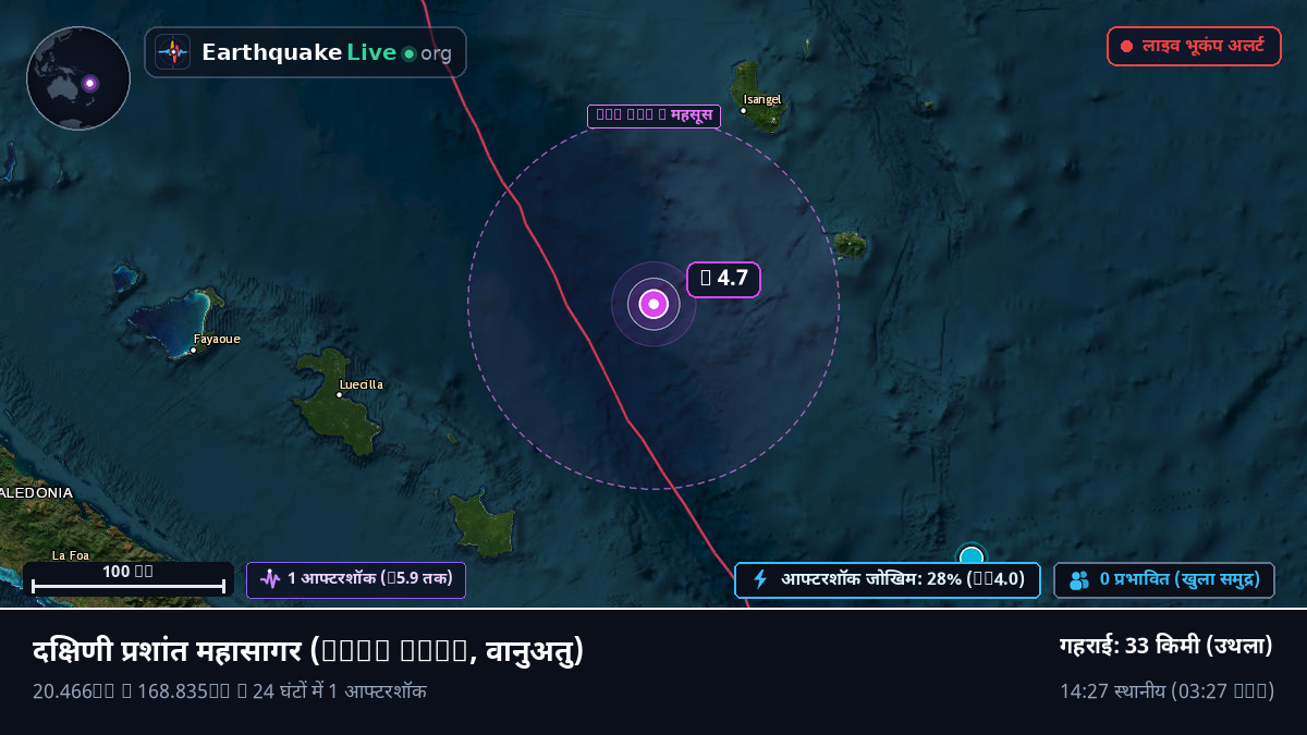 दक्षिणी प्रशांत महासागर (वानुअतु)