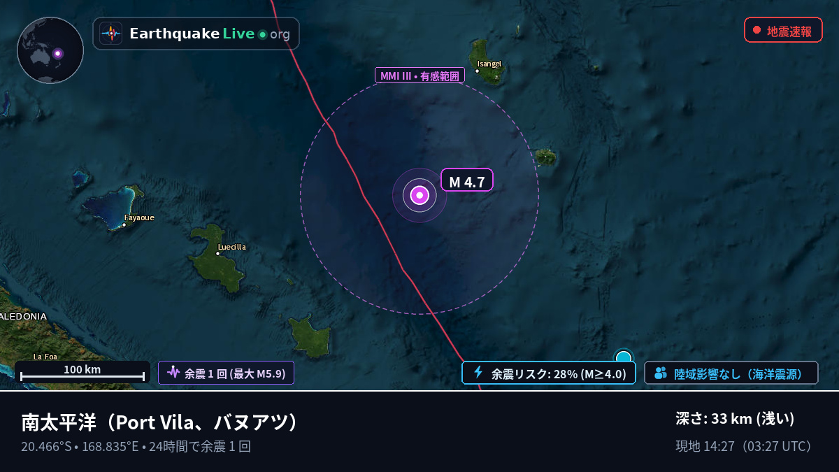南太平洋 (バヌアツ)