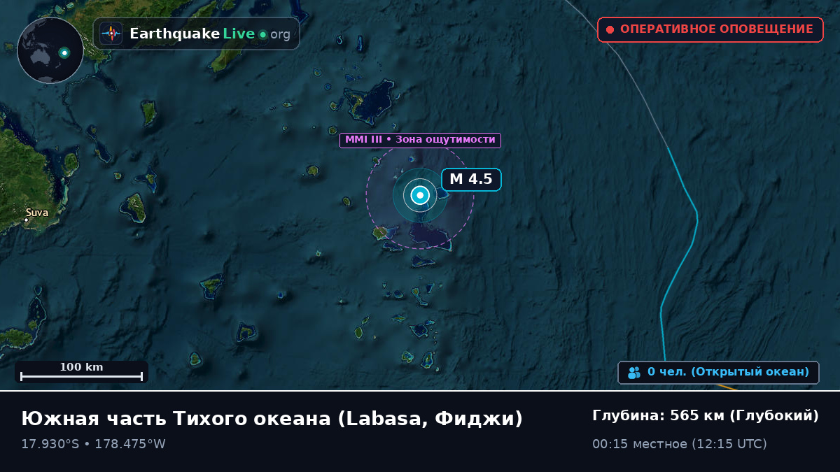 Южная часть Тихого океана (Фиджи)