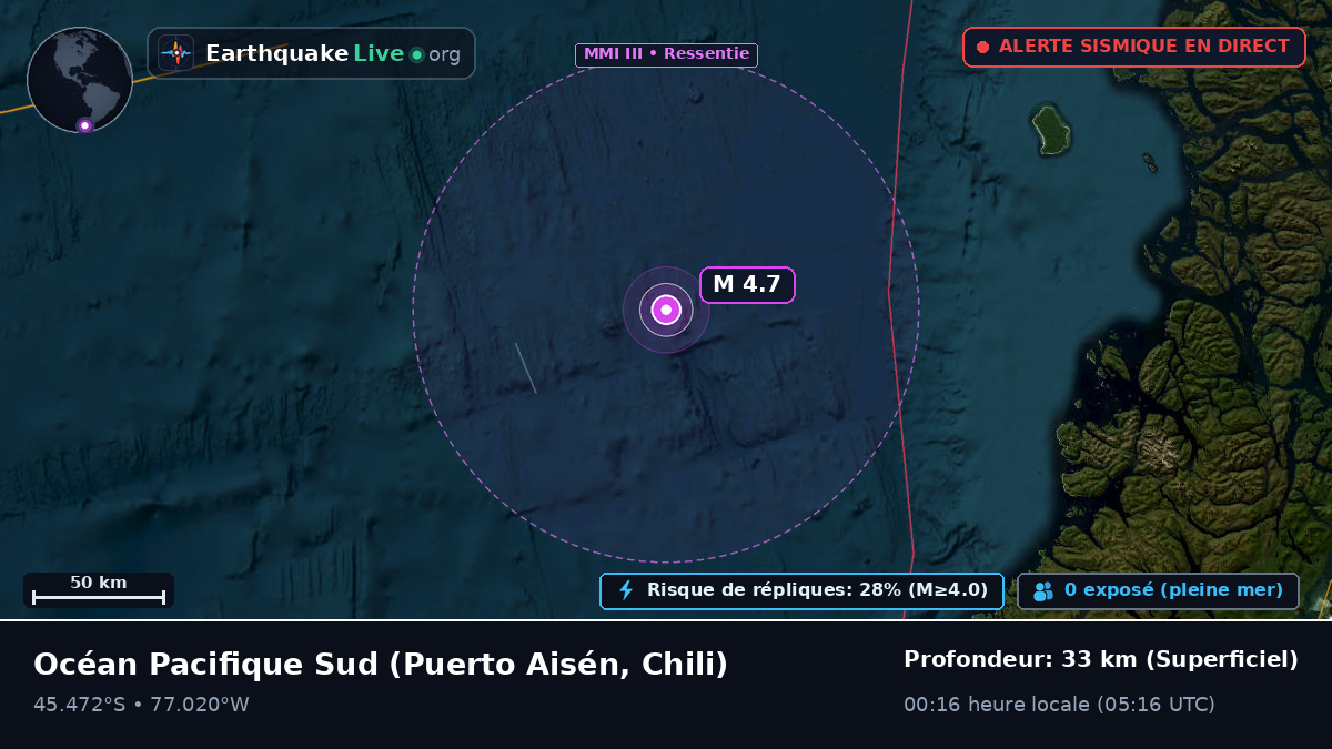 Océan Pacifique Sud (Chili)