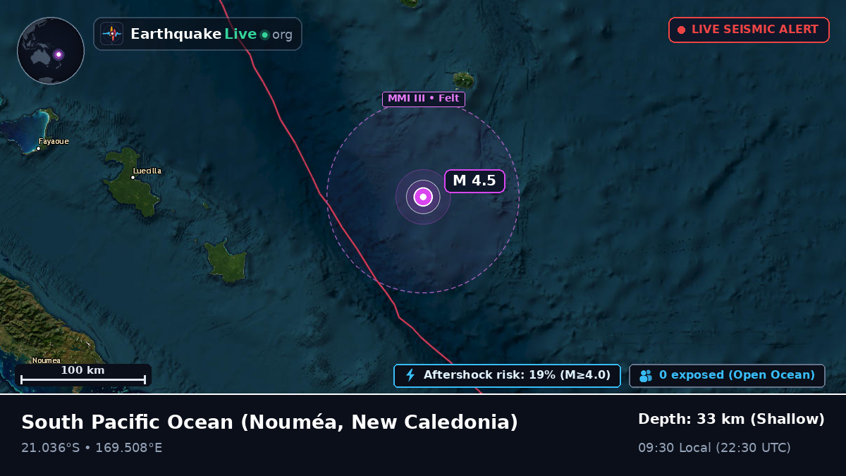 South Pacific Ocean (New Caledonia)