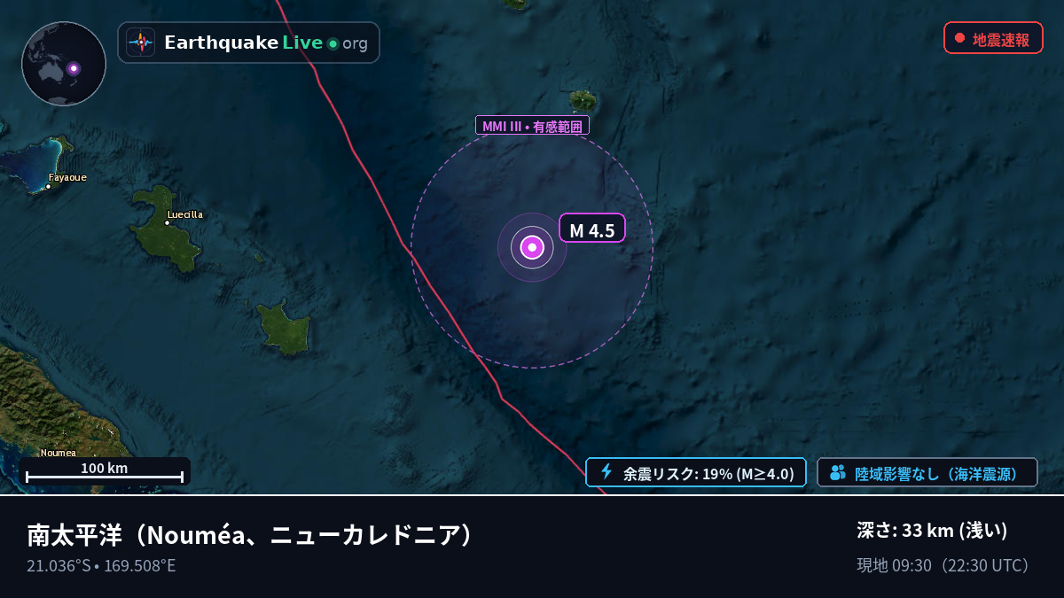 南太平洋 (ニューカレドニア)
