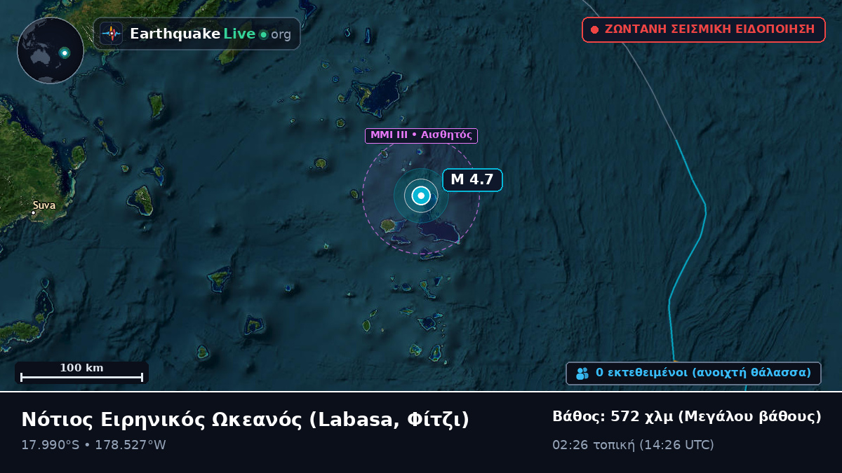 Νότιος Ειρηνικός Ωκεανός (Φίτζι)