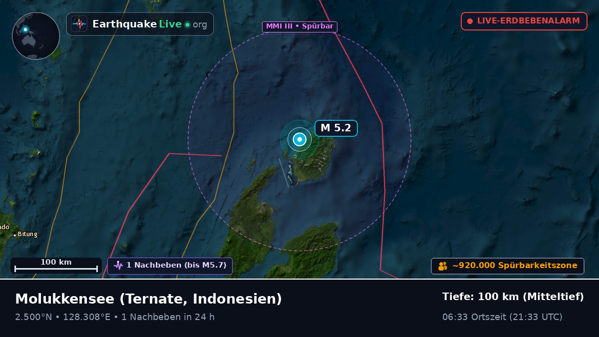 Molukkensee (Indonesien)