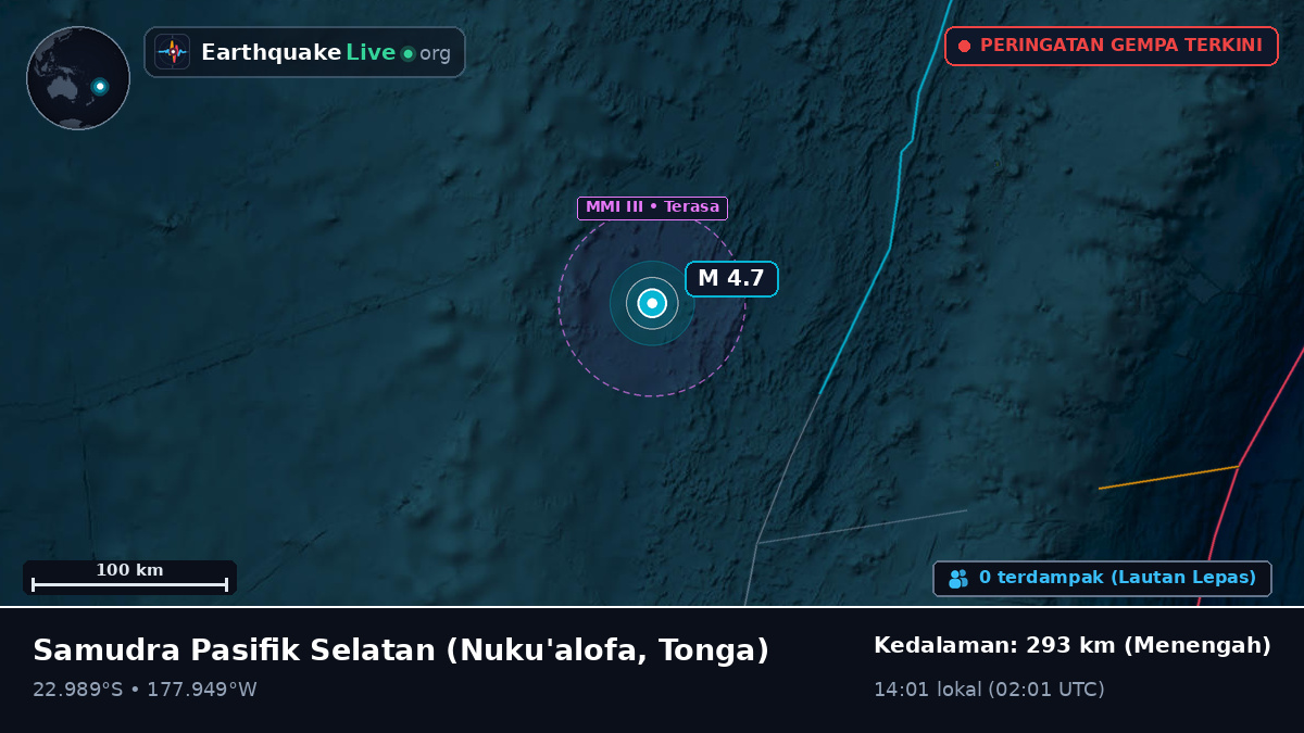 Samudra Pasifik Selatan (Tonga)