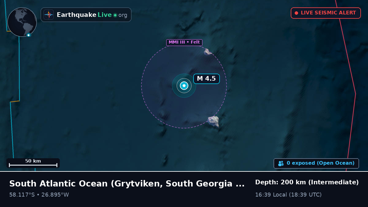 South Atlantic Ocean (South Georgia and the Islands)